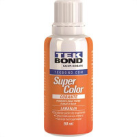 Corante Tekbond Laranja 50Ml - Kit C/12 Unidades