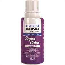 Corante Tekbond Violeta 50Ml - Kit C/12 Unidades