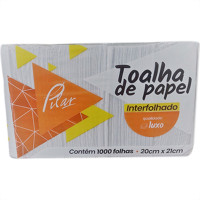 Papel Toalha Luxo 20X21Cm C/1000 Pilar