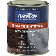 Tinta Esmalte. 1/4 (900ml) Sintetico Nova Branco