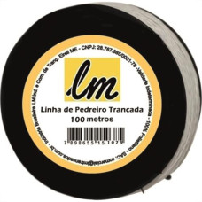 Linha Pedreiro Lm Trancada C/100Mt - Kit C/12 Unidades