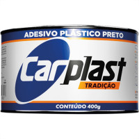 Massa Plastica 400Gr Carplast Preta - Kit C/12 Unidades