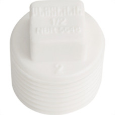 Plug Plastilit Rr 1 Branco - Kit C/50 Unidades