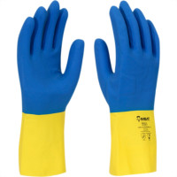 Luva Imbat Neoprex Amarelo/Azul 08-M