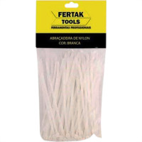 Abracadeira Nylon Fertak 3,6X250 Branco C/100