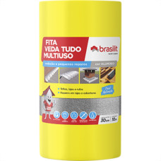 Brasilit Fita Adesiva Alum 30Cmx10Mt