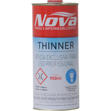 Thinner Nova Multi-Uso 900Ml - Kit C/12 Unidades