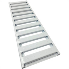 Grelha Aco Galvonizado Compl.15 X 50 Branco Forte