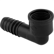 Cotovelo Reboucas Interno L/R 3/4 Preto - Kit C/25 Unidades