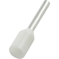 Terminal Pre-Isol Ilhos 0,50 C8 Branco Penzel - Kit C/100 Unidades