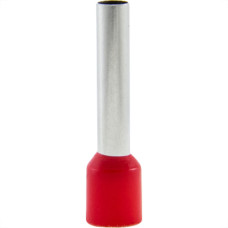 Terminal Pre-Isol Ilhos 1,0 C8 Vermelho Penzel - Kit C/100 Unidades