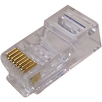 Conector P/Computador Mod Rj45 Cat 06 - Kit C/20 Unidades