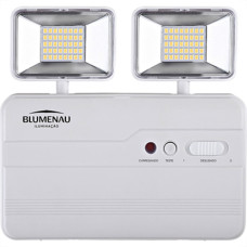 Luminaria Emergencia Led 2200Lm 2Far Blumenau 10W