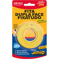 Fita Dupla-Face Dryko Espuma 12Mmx1,5M