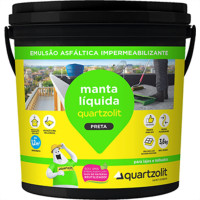 Manta Liquida Quartzolit Preto 3,6Kg