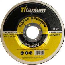Disco Desbaste Titanium 4.1/2X7/8