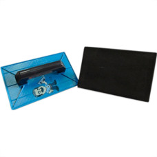 Desempenadeira Pvc Giraldi Azul C/Borracha 16X28