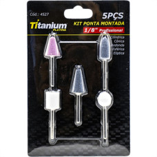 Ponta Montada Jogo C/5Pcs Titanium 4527