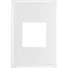 Espelho Placa Radial Mod.Ouro Branco 4X2 2Mod.1709005
