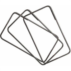 Estribo Vergalhao Aco 4,2Mm 9X15 Ca60 Brasil - Kit C/250 Unidades