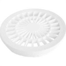 Grelha Plast Comp.Red Branco 10X10 Plastilit