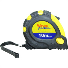 Trena 10Mt Emborrachado 25Mm Amarelo Waves