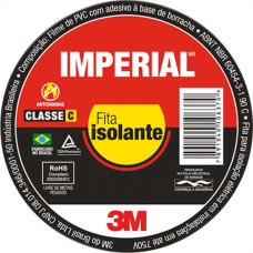 Fita Isol 3M Imperial 10 Mts - Kit C/10 Unidades