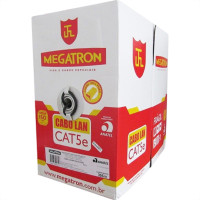 Fio Cabo Rede Megatron Cat5E 305M Azul