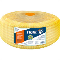 Conduite Corrugado Amarelo.Tigre D 1-32Mm Rl25