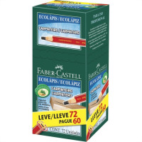 Lapis Carpinteiro Faber Primeira Linha Com 72 Pecas Pm/2835