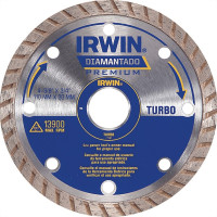 Disco Diamantado Irwin Turbo 110Mm Seco Agua Iw2146