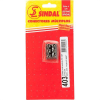 Conector Barra Sindal Baquelite 06/403 Cartelado Ski.0403.Bq.P