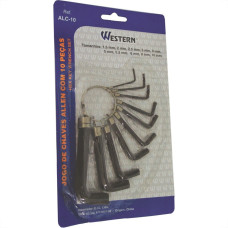 Chave Allen Western 1,5A10Mm 10 Pecas Alc-10