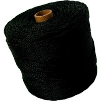 Varal Corda Nylon Unifio Preto 400M 