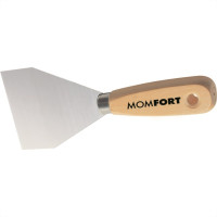 Espatula Parede Momfort Laminada 04 Cabo Madeira 401004