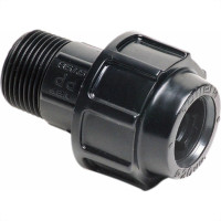 Adaptador Cavalete Polierg 20X3/4 Preto 3.31.006.0006 - Kit C/10 