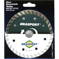 Disco Diamantado Brasfort Turbo Seco 110Mm 8242