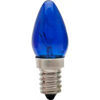 Lampada Chupeta Brasfort 07Wx127 Azul E14 8496 - Kit C/25 