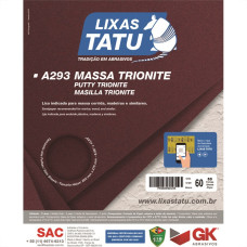 Lixa Massa Tatu 60 Trionite A29300600050 - Kit C/50 