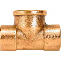 Tee Bronze Eluma Misturador 1/2X15X1/2'' 50 