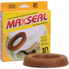 Anel De Vedacao Para Vaso Maxseal Cera Borracha Sem Guia 39