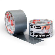 Fita Silver Tape Adelbras 48 X 5M Cinza 