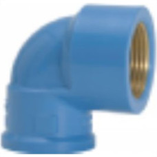 Cotovelo Azul Amanco Reducao Liso/Rosca 25X1/2'' 11679 - Kit C/24 