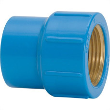 Luva Azul Amanco Liso/Rosca 20Mm X 1/2'' 10413/11750 - Kit C/24 