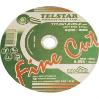 Disco De Corte Para Inox Telstar 7 X 1,6Mm X 7/8 306204 - Kit C/5 