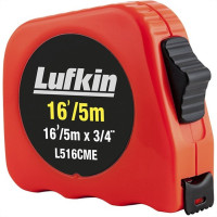 Trena Lufkin 5M/3/4'' Com Trava L516 Laranja L516Cme