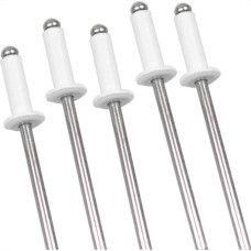 Rebite Rebitop Aluminio Branco Repuxo R312 Mil