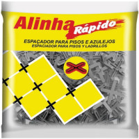 Espacador Juntalider Alinha Rapida 2Mm 100Pecas 