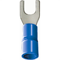 Pre-Isolado Crimper Forquilha 1,5/2,5 Azul M4 Tpf224 100pcs Fr2479-C