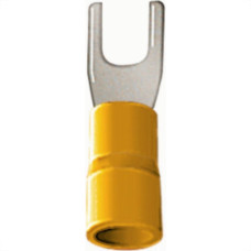 Pre-Isolado Crimper Forquilha 4/6 Amarelo M 4 Tpf23-4  100pcs Fr2492